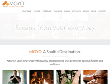 Tablet Screenshot of moyo-yoga.com